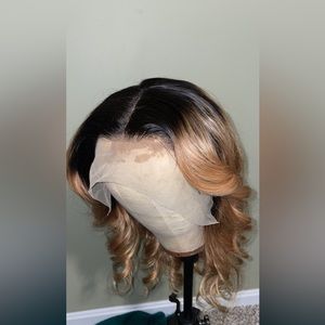 13x6 bodywave lace frontal wig 16 inches with 200 density